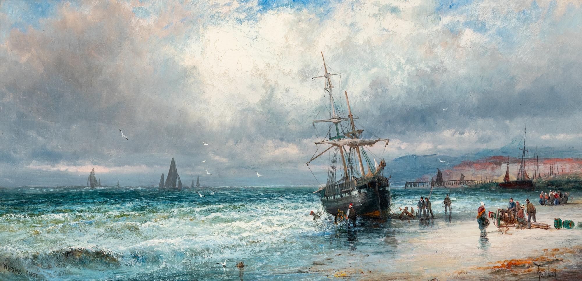 St. Michael's Mount and Norfolk Coast (a pair of works)