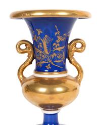 A Davenport Porcelain Three-Piece Garniture
