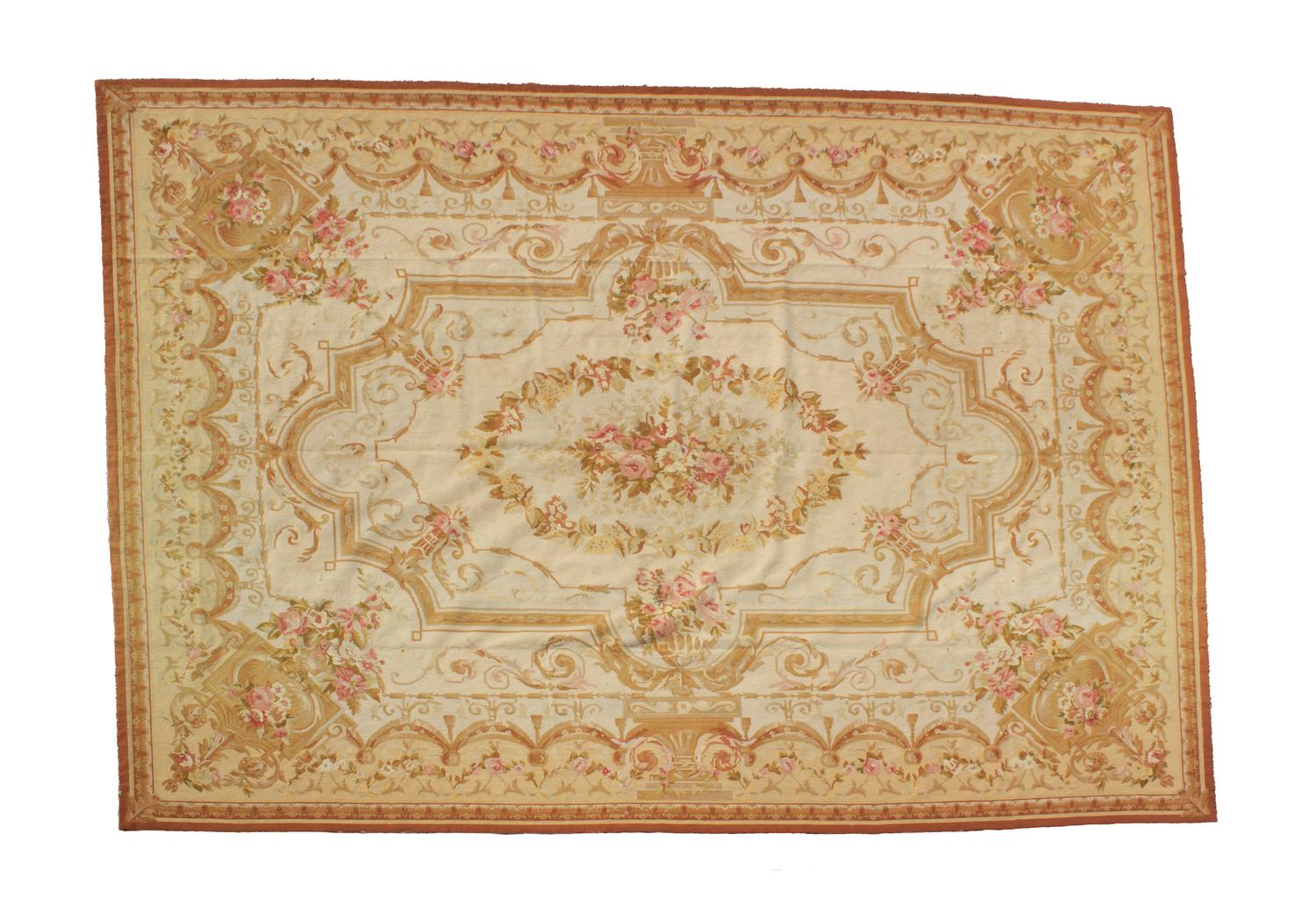 An Aubusson Style Needlepoint Rug — 19TH/20TH CENTURY