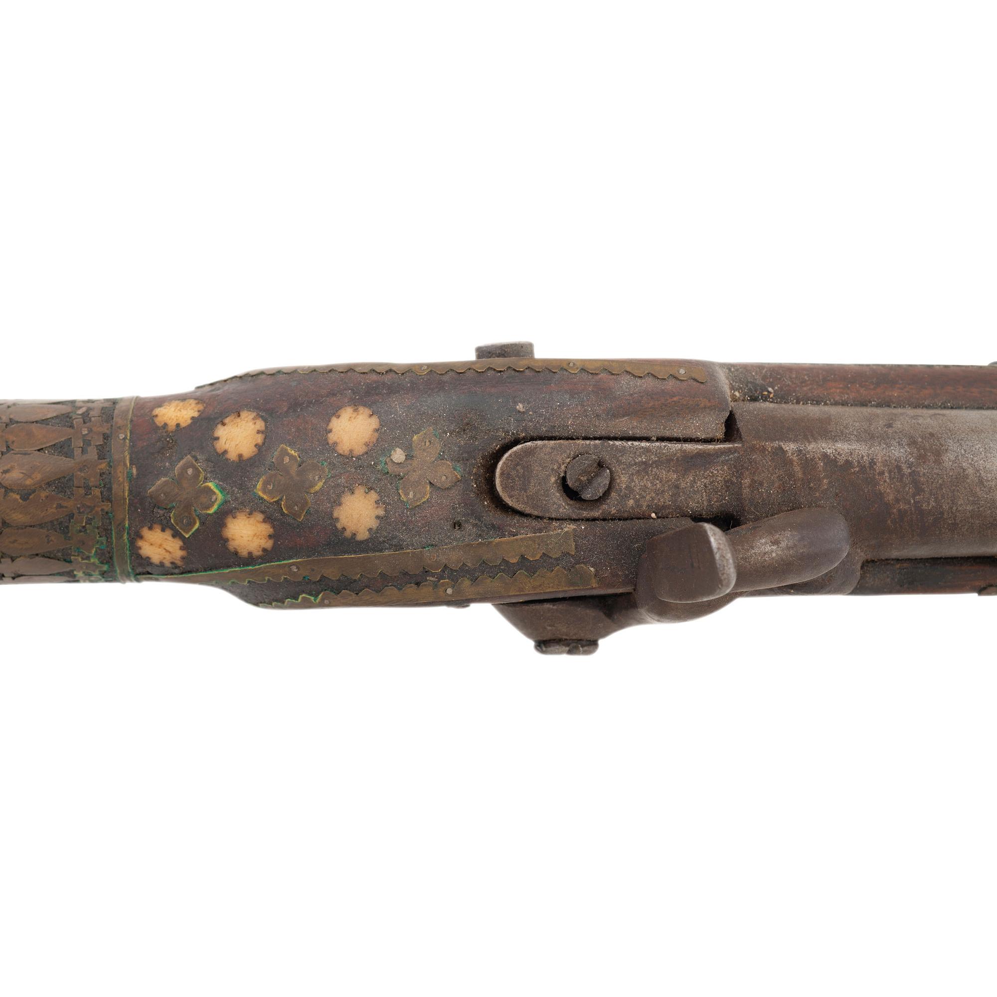 Enfield-style Musket with Decorated Stock