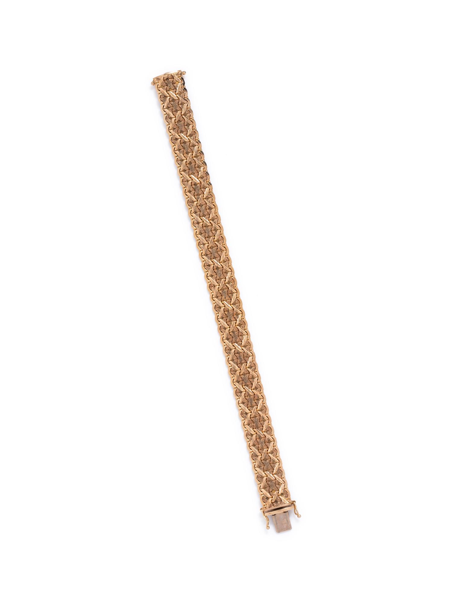 YELLOW GOLD BRACELET
