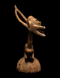 A Bamana Wood Antelope (Chiwara)