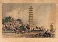 Five Etchings Depicting Life in China