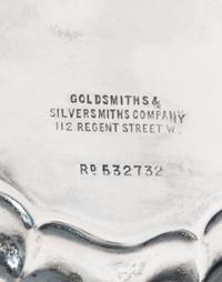A Pair of Diminutive English Silver Center Tables