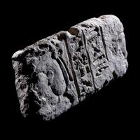 An Egyptian Limestone Stele Fragment