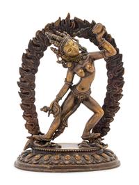 A Tibetan Bronze Figure of Vajrayogini
