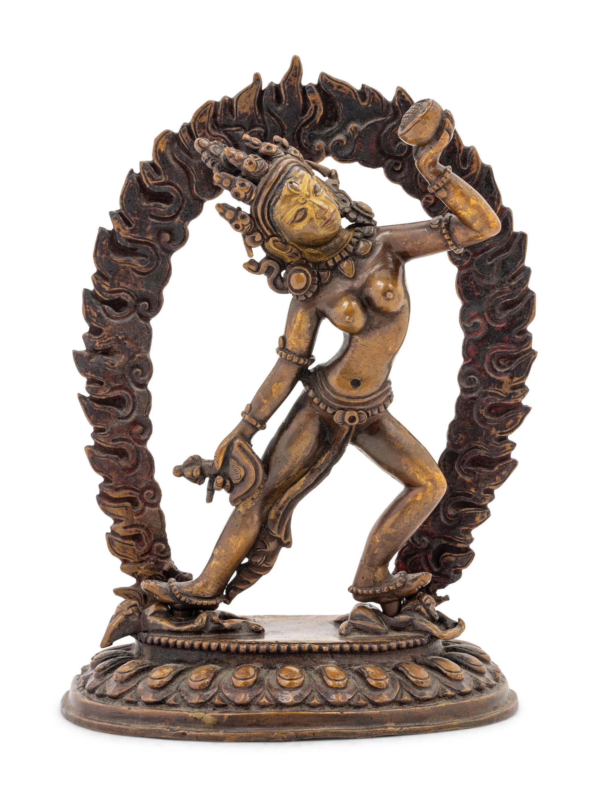 A Tibetan Bronze Figure of Vajrayogini