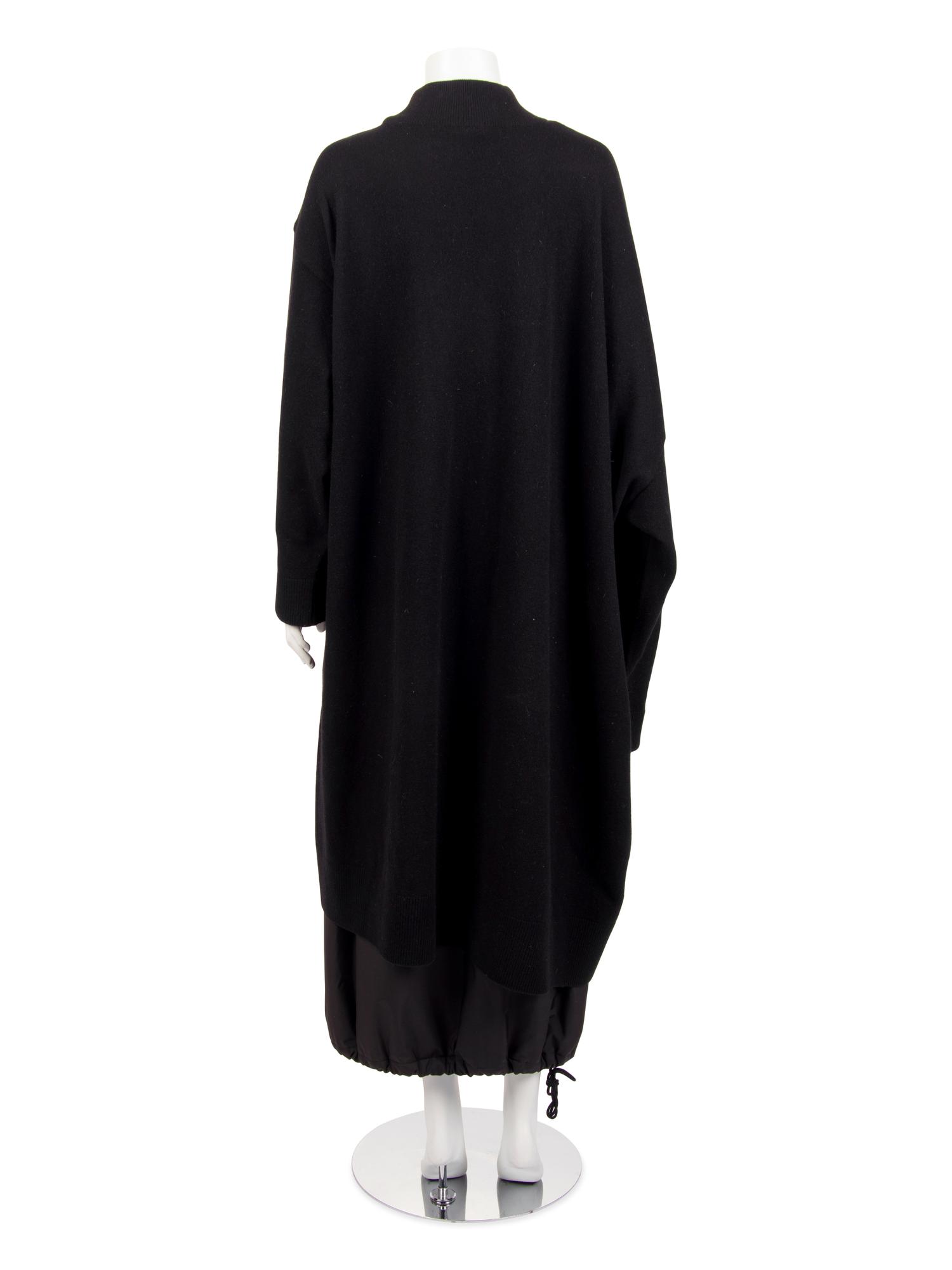 Issey Miyake Oversized Sweater with Pull Cord Skirt, 1990-2010