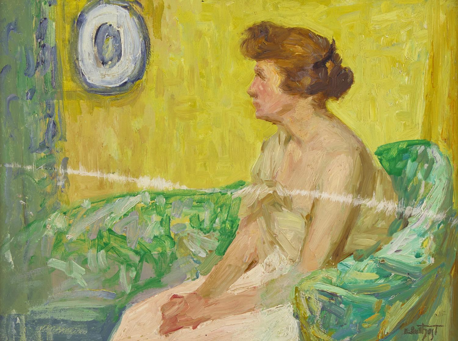 Woman on a Sofa