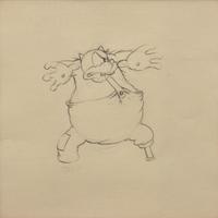 [Children's & Illustrated] [Disney, Walt] Group of 3 Production Drawings for "Shanghaied"