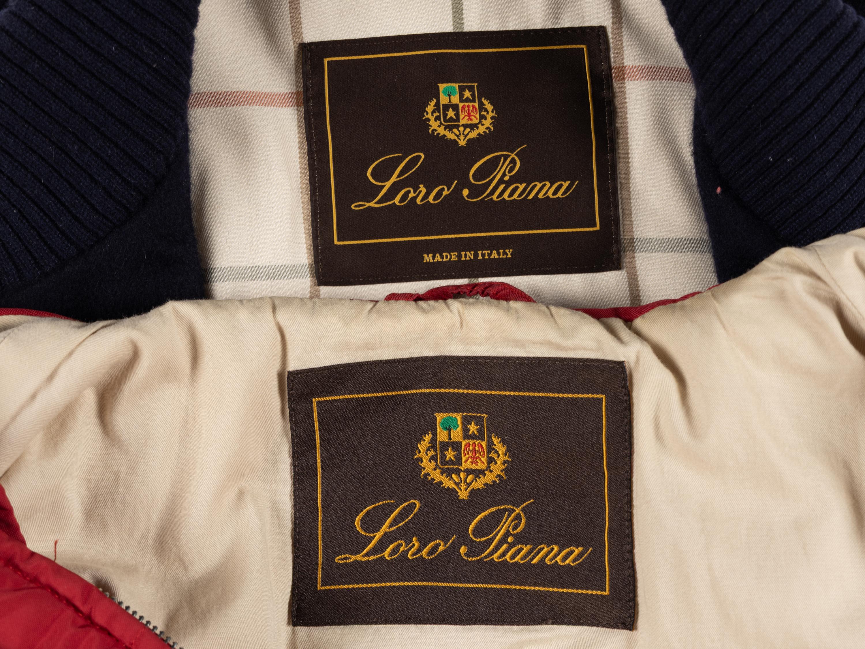 Loro Piana & Ermenegildo Zegna, Three Vests
