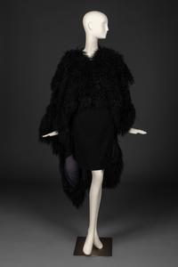Ann Demeulemeester Tibetan Lamb Poncho