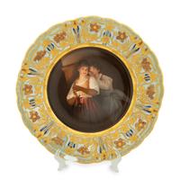 A Vienna Porcelain Cabinet Plate — 19TH CENTURY