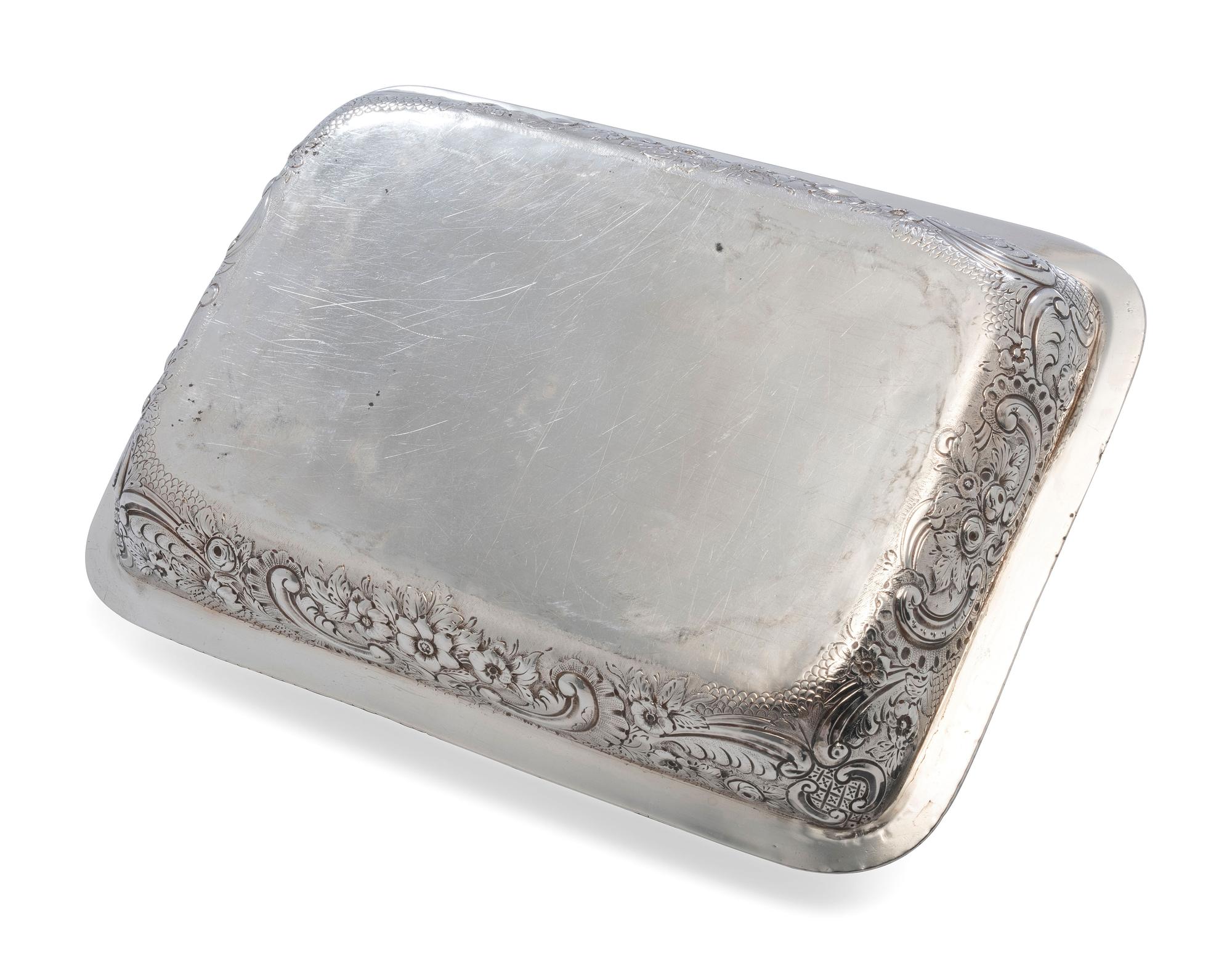 Two George III Silver Covered Serving Dishes
