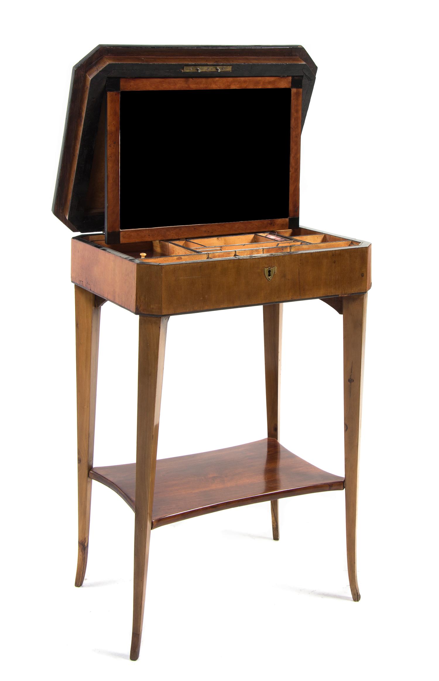 A German Fruitwood Dressing Table