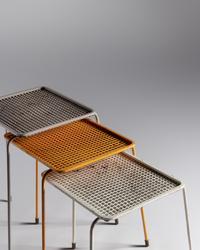 Set of Soumba Nesting Tables, Atelier Matégot, France