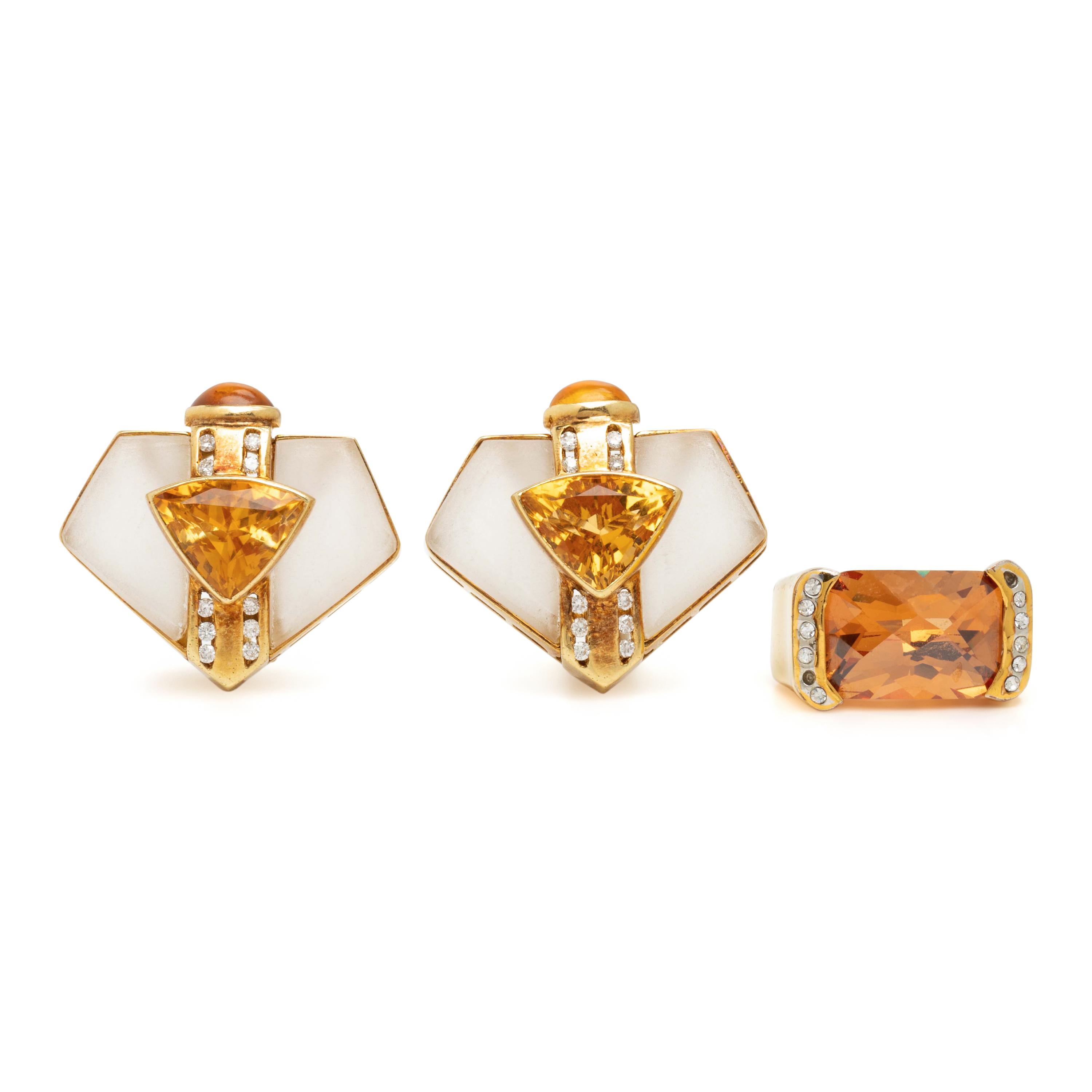 Collection of Citrine Jewelry