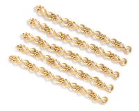 An 18 Karat Yellow Gold Convertible Longchain Necklace/Bracelet, Carlo Weingrill, 103.90 dwts.
