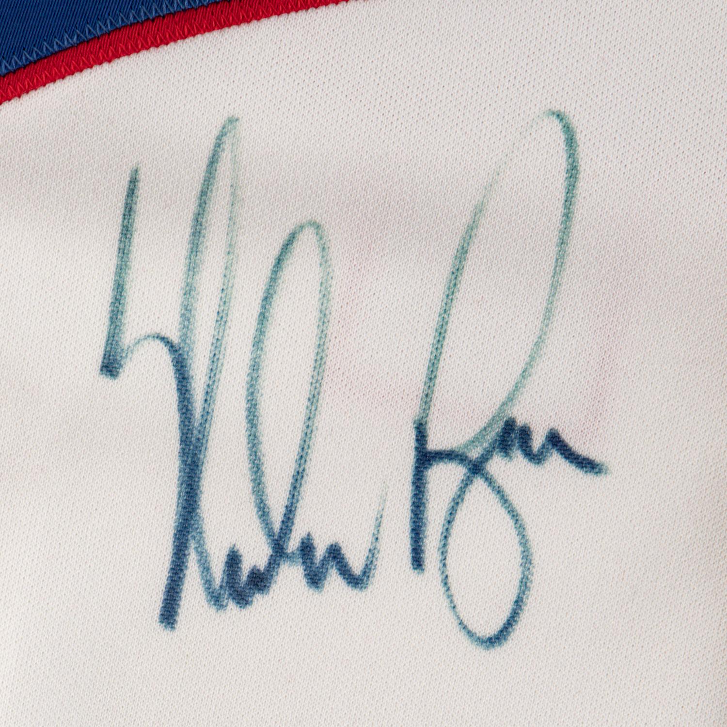 A Nolan Ryan Signed Autograph Texas Rangers Jersey (Beckett Authentication Services)
