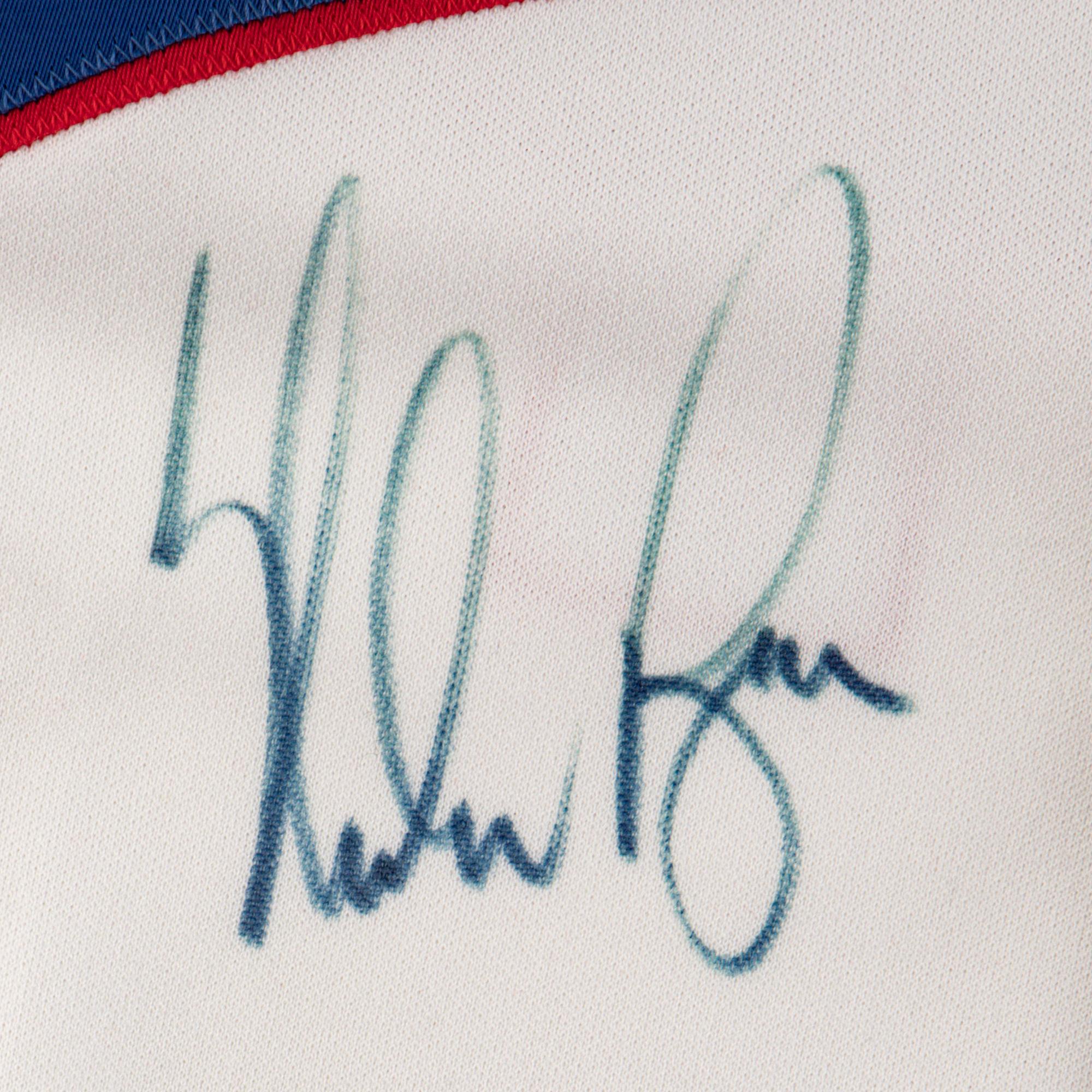 A Nolan Ryan Signed Autograph Texas Rangers Jersey (Beckett Authentication Services)