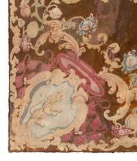 An Aubusson Needlepoint Rug Fragment