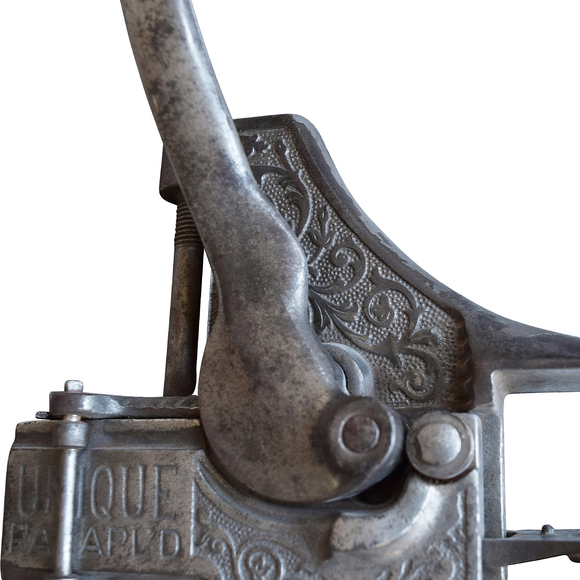 A Table Top Mount Wine Corker 9" W x 6" D x 14" H — Argentina, Early 20th Century