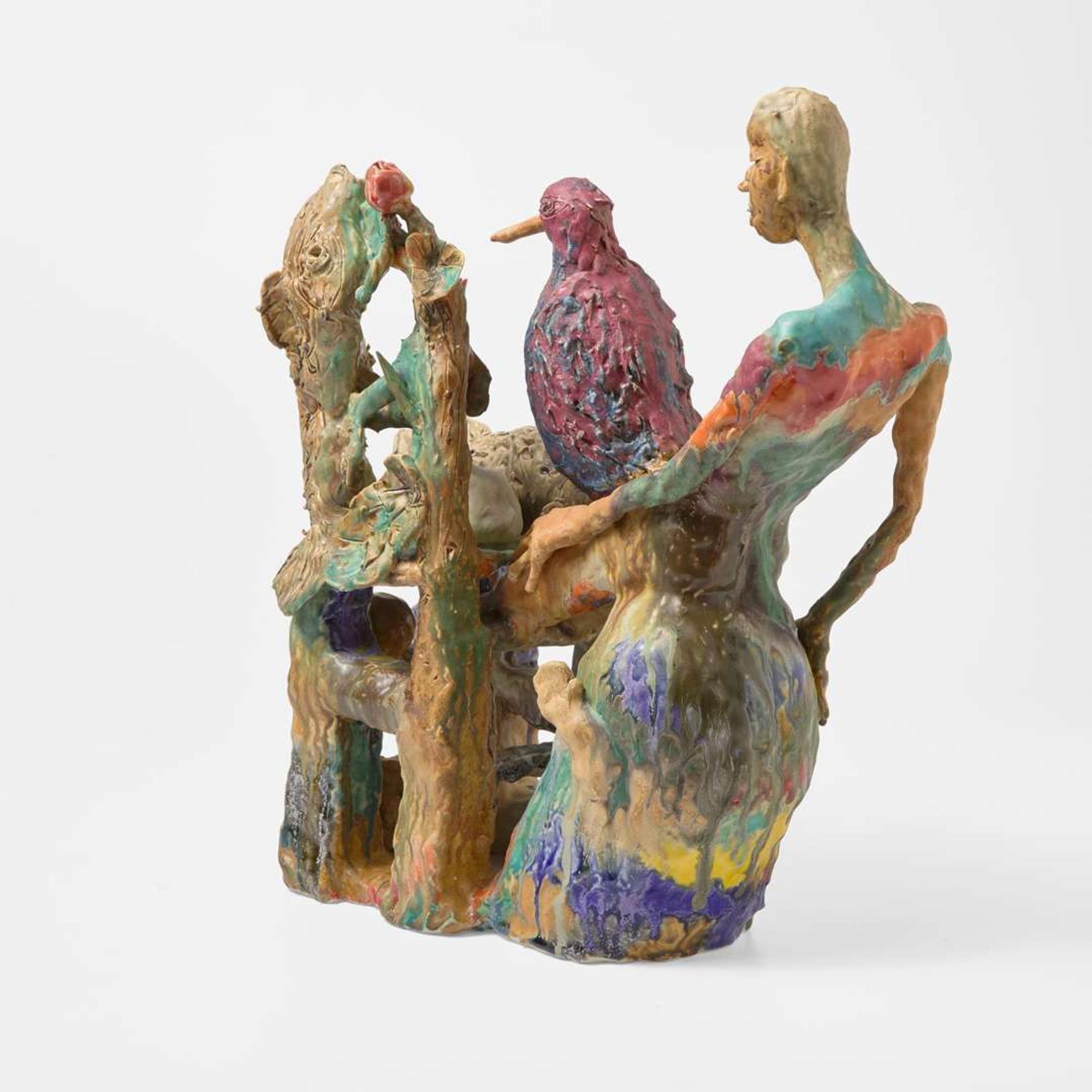 Sunkoo Yuh (Korean, b. 1960) Figural Sculpture, USA, circa 2010