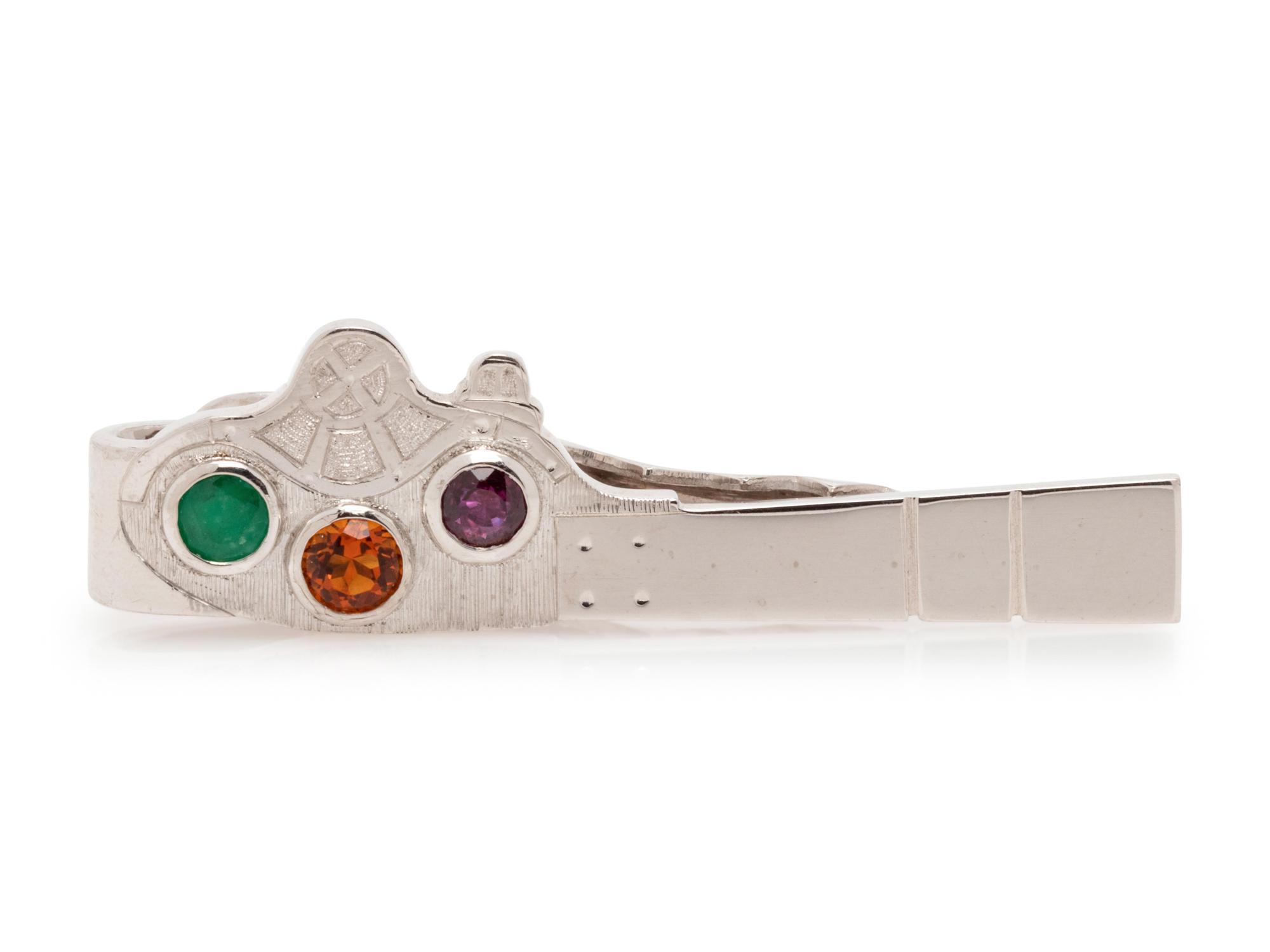 PLATINUM AND MULTIGEM RAILROAD SIGNAL TIE BAR