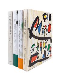MIRO, JOAN. Lithographs I-III. Paris and New York, 1972-75-77. 3 vols. With Miro engraver I. (4 total)