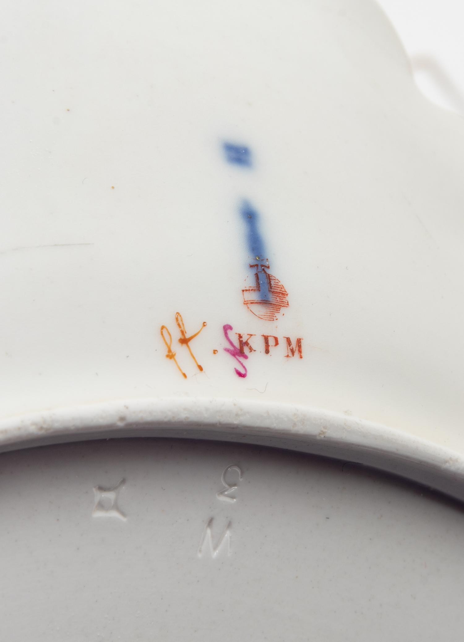 A Berlin (K.P.M.) Porcelain Dessert Service