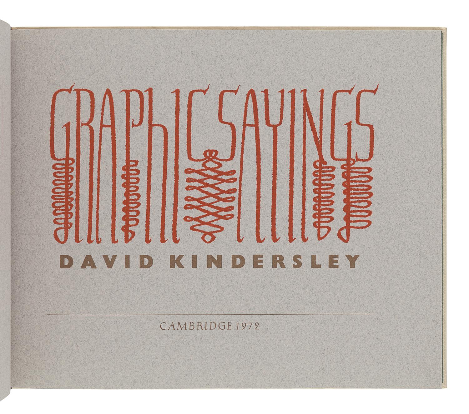 [FINE PRESS]. A group of 4 works, comprising: