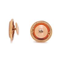 ANTIQUE, HARDSTONE INTAGLIO CUFFLINKS