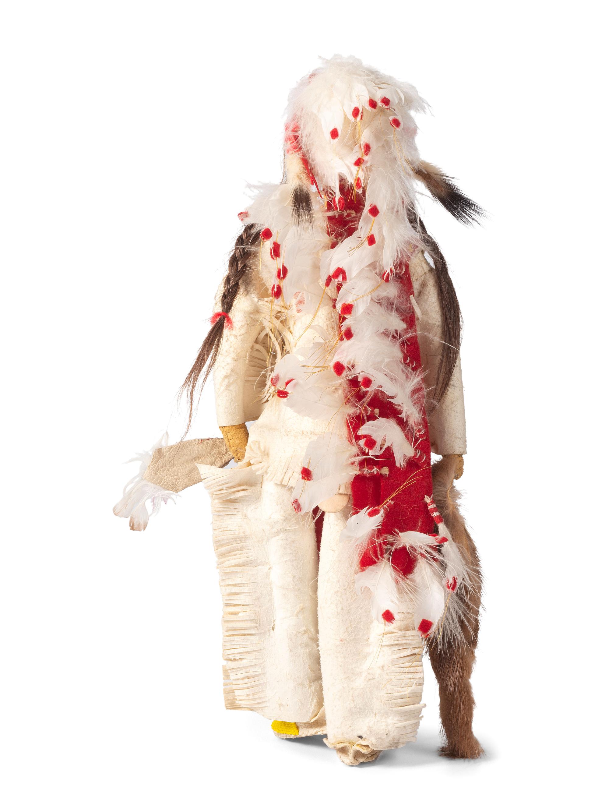 Great Lakes Beaded Hide Doll