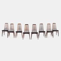 Set of Eight Dining Chairs Koefoed-Hornslet, Denmark
