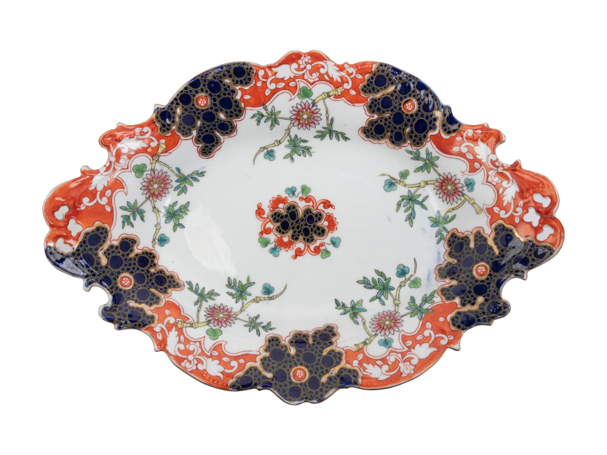 A Group of English Ironstone and Porcelain Table Wares
