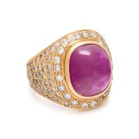 RUBY AND DIAMOND RING