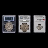 [GREAT BRITAIN] A Group of Three Graded Coins