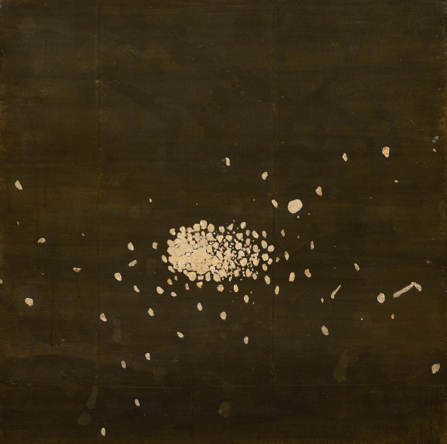 Pavement Evidence-Existence #1 (diptych), 2001, and Genetic Gem VII, 2002