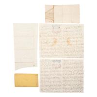 [CIVIL WAR]. A group of 4 letters related to Brevet Brigadier General William Stedman (1815-1869), Ohio 6th Cavalry and Ohio 7th Infantry, comprising: