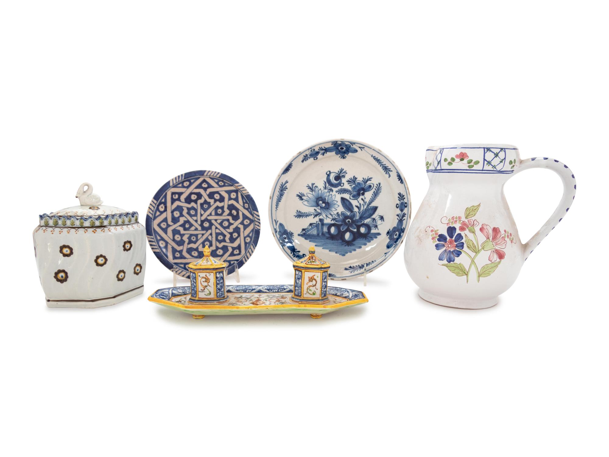 A Group of Ceramic Articles
