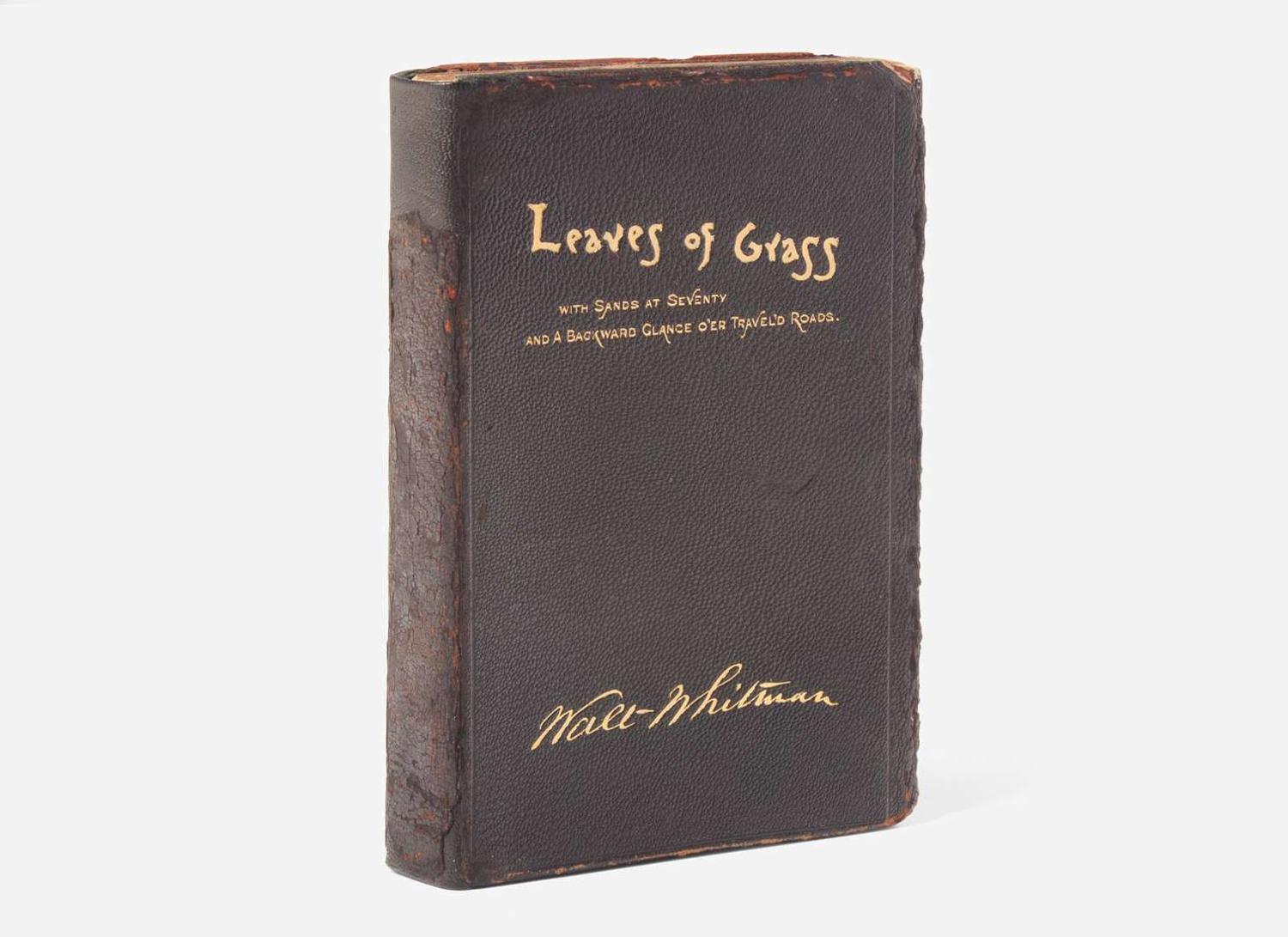 [Literature] Whitman, Walt: Leaves of Grass with Sands at Seventy & A Backward Glance o'er Travel'd Roads