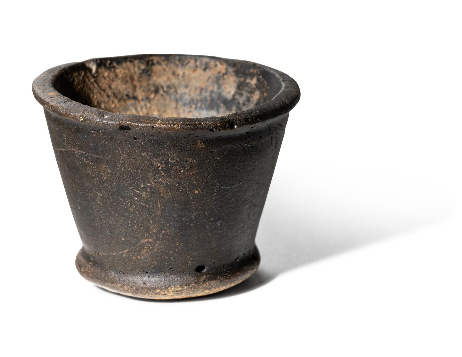 An Egyptian Obsidian Vessel