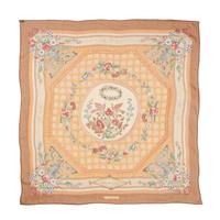Three 90cm Hermès Scarves: Two Silk/Chiffon, One Cashmere/Silk