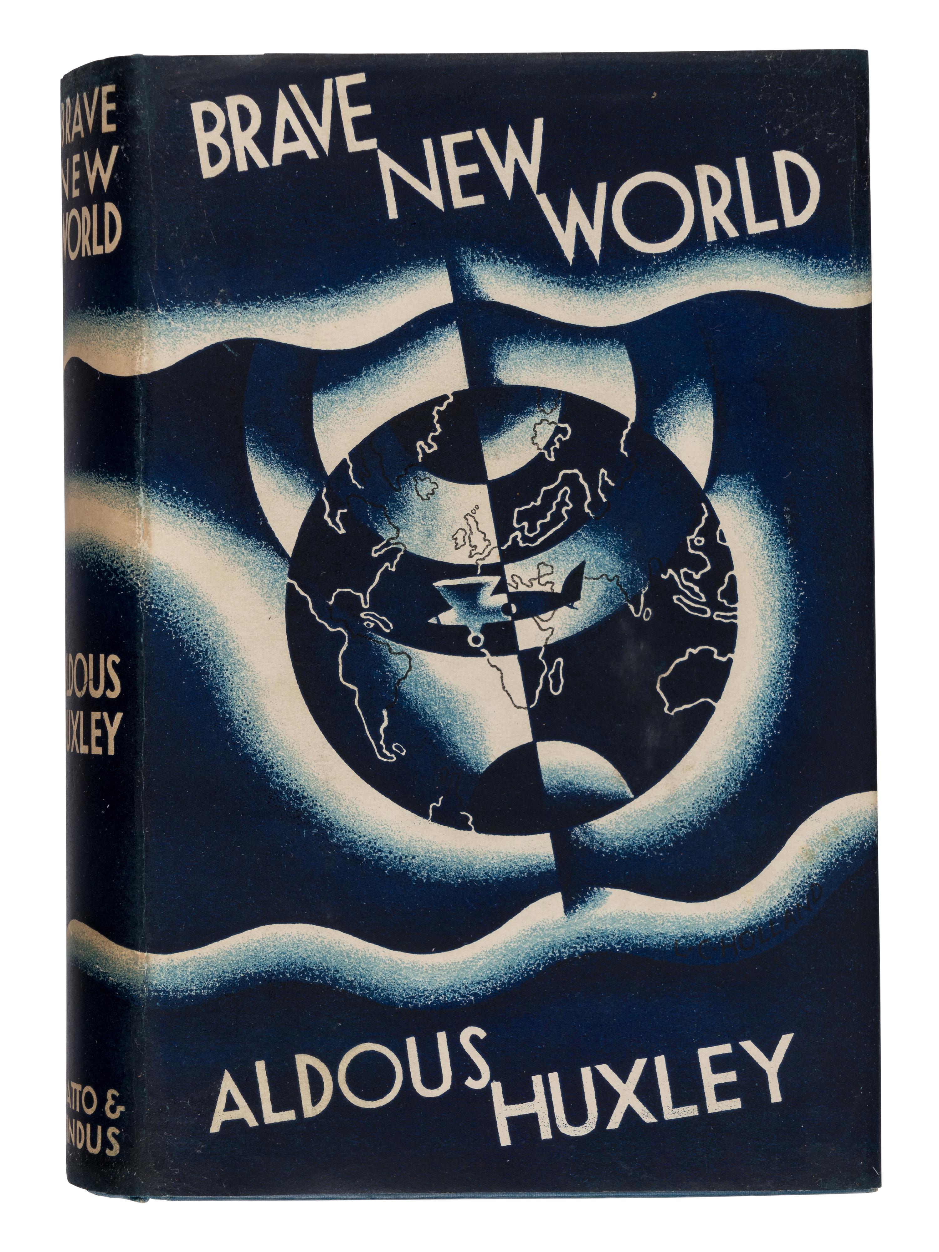 HUXLEY, Aldous (1894-1963). Brave New World . London: Chatto & Windus, 1932.