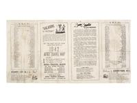 [BUSINESS]. Travel Guide of Negro Hotels and Guest Houses. Published by Afro-American Newspapers of Baltimore, Washington, Philadelphia, Newark, and Richmond, [ca 1942].