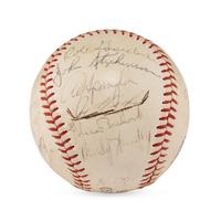 A 1967 Chicago Cubs Team Signed Autograph Baseball