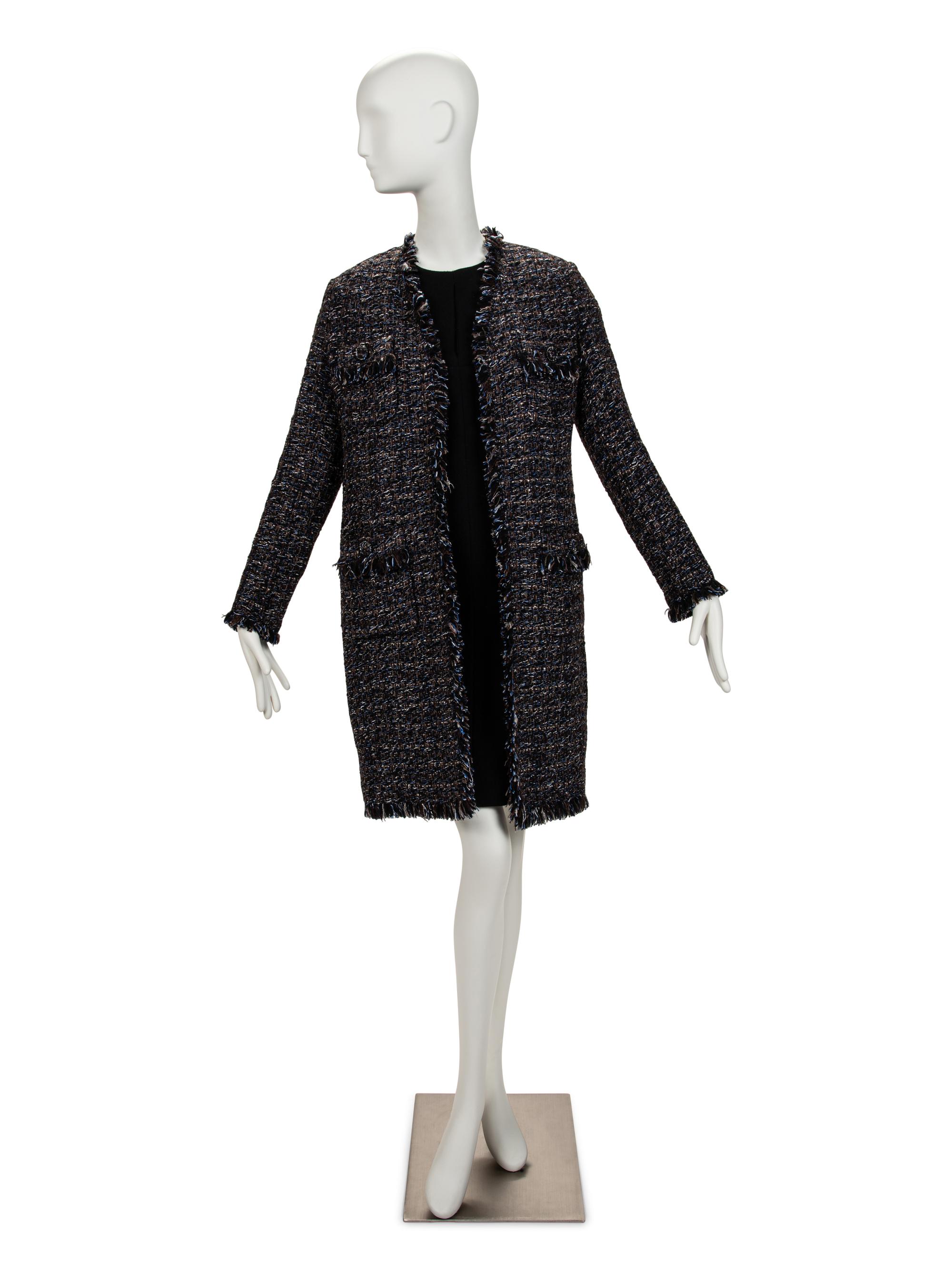 Chanel Tweed Coat, 2000-10s