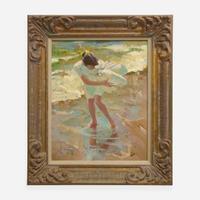 Coby Whitmore (American, 1913–1988) Windy Beach