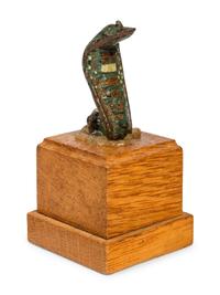 An Egyptian Bronze Uraeus