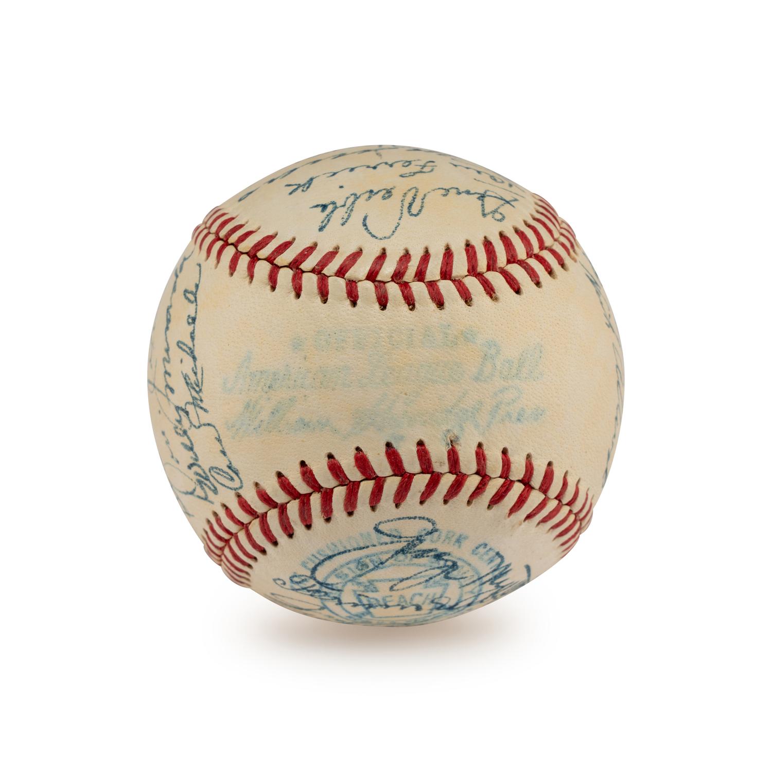 A 1951 Washington Senators Team Signed Autograph Baseball (Beckett Authentication Services)